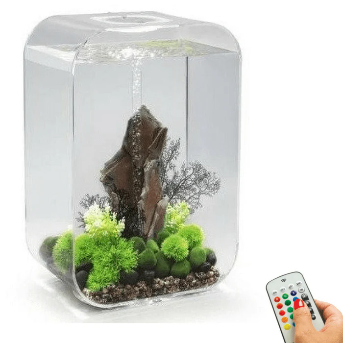 biorb-life-60l-16-gallon-all-in-one-acrylic-aquarium-kit-with-multicolor-light-clear-