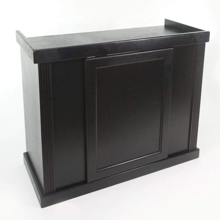 Clear for Life Rectangle 300 Gallon Acrylic Aquarium black stand